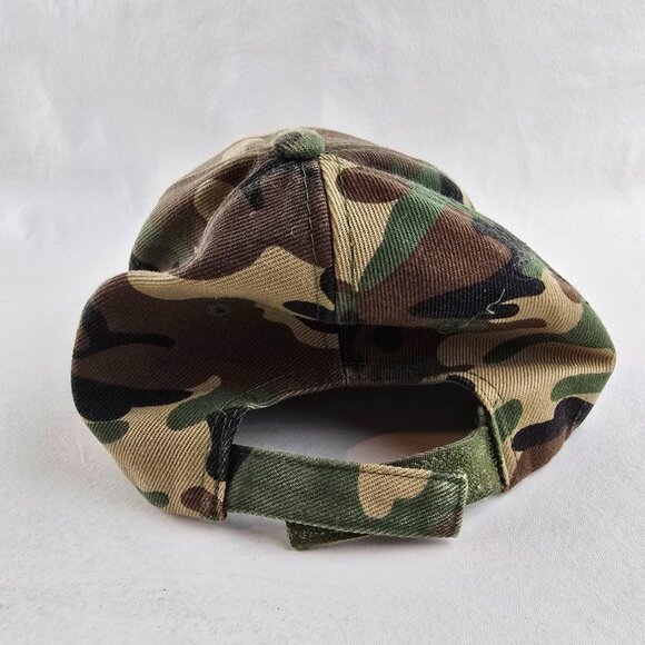 Baltimore Orioles Camo Hat Green Orange Logo Adjustable Baseball Cap MLB Casual - Picture 5 of 7